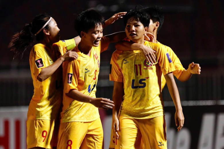 13 win xếp hạng 6 trên BXH các CLB nữ châu Á theo công bố mới nhất của AFC