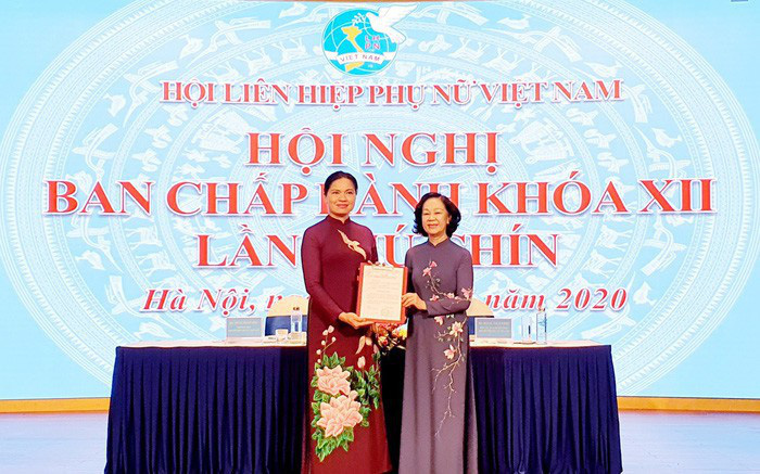 Chân dung tân Chủ tịch Hội Liên hiệp Phụ nữ 13 win - Ảnh 1.