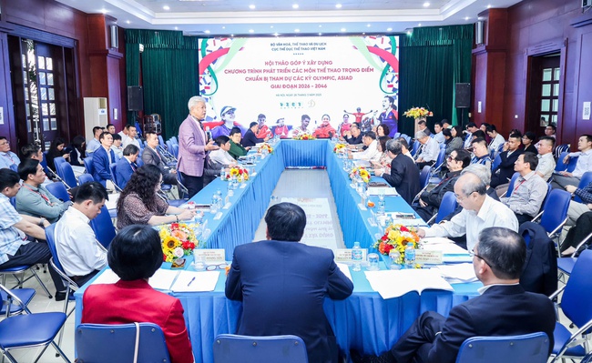 Hội thảo góp ý 13win app Chương trình phát triển các môn thể thao trọng điểm: Tập trung vào 4 vấn đề chính - Ảnh 1.