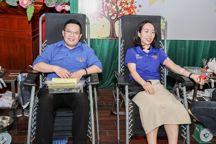 Đoàn Thanh niên Cục 13win11 13win27 13 win tổ chức Ngày hội hiến máu tình nguyện 2025 - Ảnh 2.