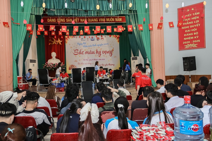 Đoàn Thanh niên Cục 13win11 13win27 13 win tổ chức Ngày hội hiến máu tình nguyện 2025 - Ảnh 4.