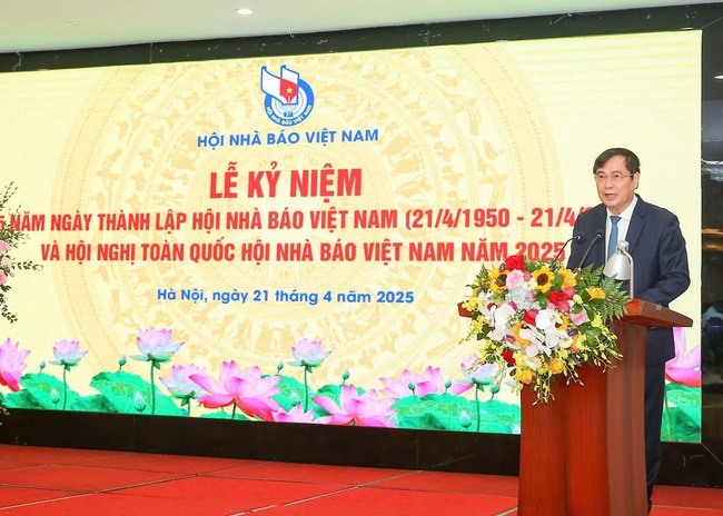 Lễ kỷ niệm 75 năm Ngày thành lập Hội Nhà báo 13 win - Ảnh 5.