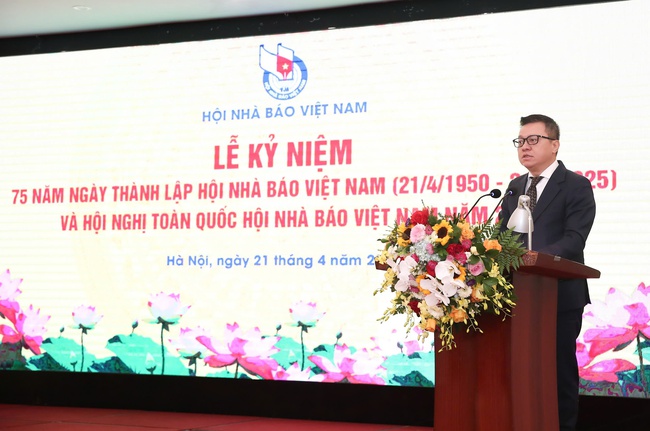 Lễ kỷ niệm 75 năm Ngày thành lập Hội Nhà báo 13 win - Ảnh 3.
