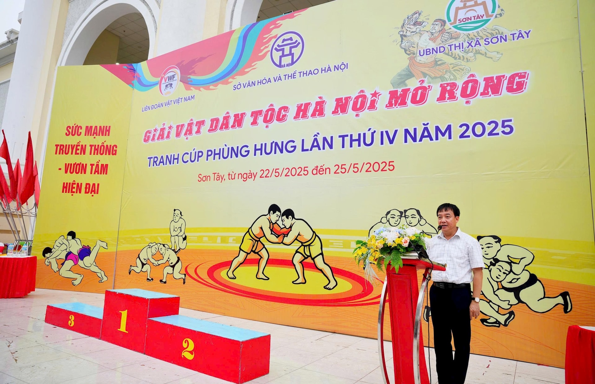Hà Nội giành giải Nhất toàn đoàn và Cup vô địch giải Vật dân tộc - Ảnh 1.