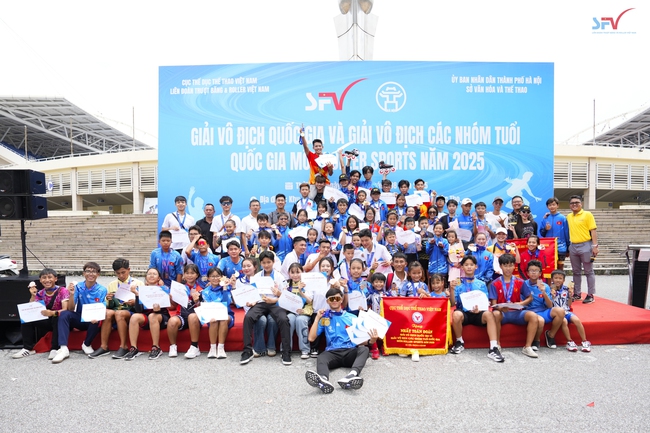 TP. HCM giành vị trí nhất toàn đoàn Giải vô địch quốc gia môn Roller Sports năm 2025 - Ảnh 1.