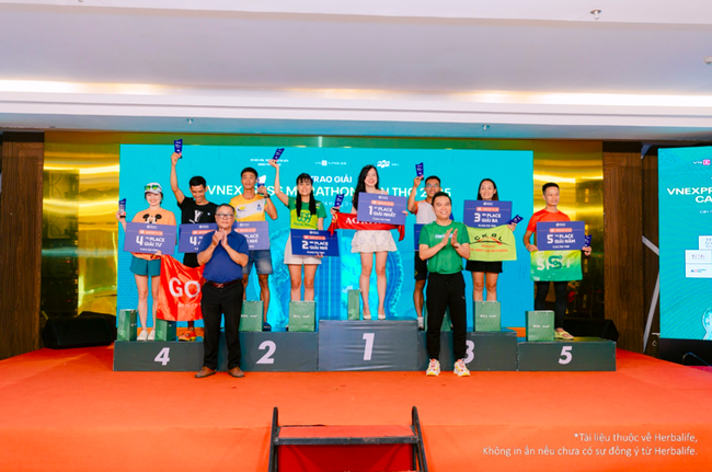 Herbalife 13 win khuyến khích lối sống năng động thông qua hoạt động đồng hành cùng giải chạy VnExpress Marathon Cần Thơ 2025 - Ảnh 5.